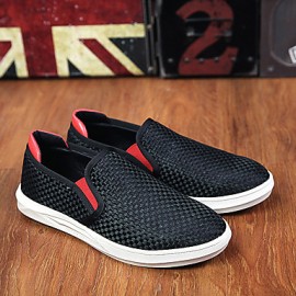 Casual/Outdoor/Travel/Drive Fashion Tulle Leather Slip-on Woven Shoes Multicolor 39-44  