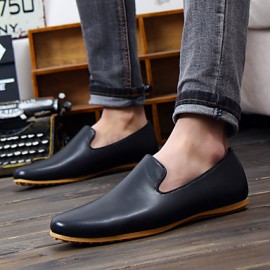 Outdoor / Casual  Loafers Black / White  