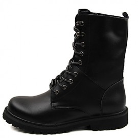 Shoes Outdoor / Athletic / Casual Leather Boots Black / Brown  