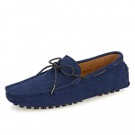 Men's Shoes Suede Office & Career / Casual / Party & Evening Boat Shoes Office & Career / Casual / Party & Evening Flat Heel Slip-   