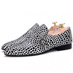 Leopard Banquets/Weddings/Parties/Nightclubs Trend Casual Leather Shoes White/Orange/Green/Bule  