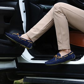 Men's Shoes Outdoor / Office & Career / Party & Evening / Casual  Boat Shoes Black / Blue / Navy / Orange  