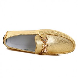 Synthetic Office & Career / Casual Loafers Office & Career / Casual Slip-on Silver / Gold  