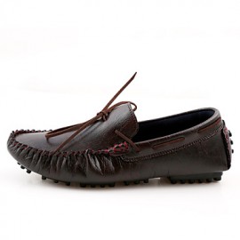 Men's Shoes Office & Career/Casual Loafers Black/Brown/Wine Red  