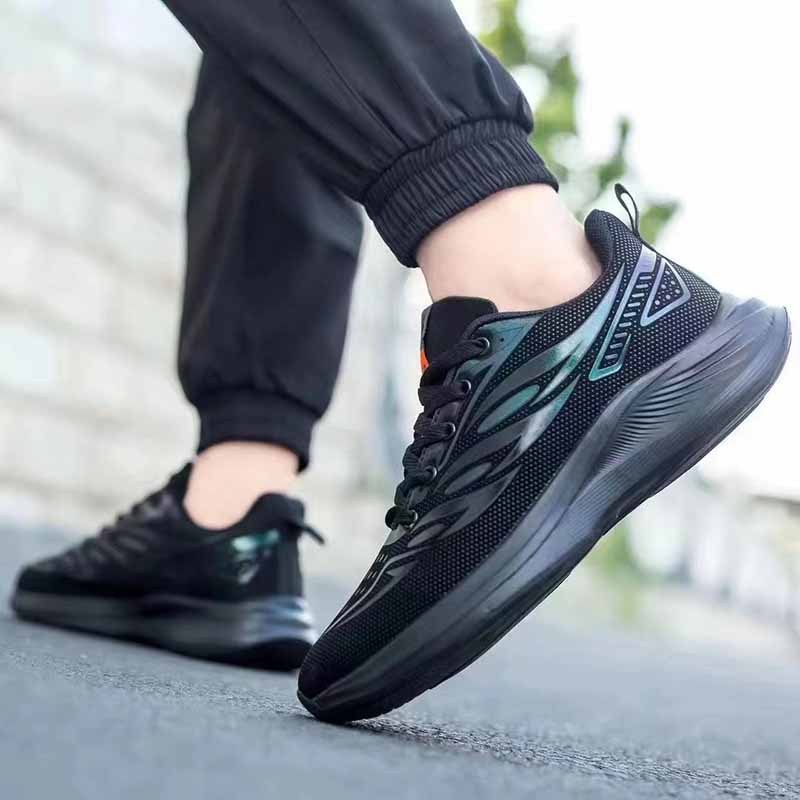 Men Leisure Sports Lace-Up Thick-Soled Sneakers